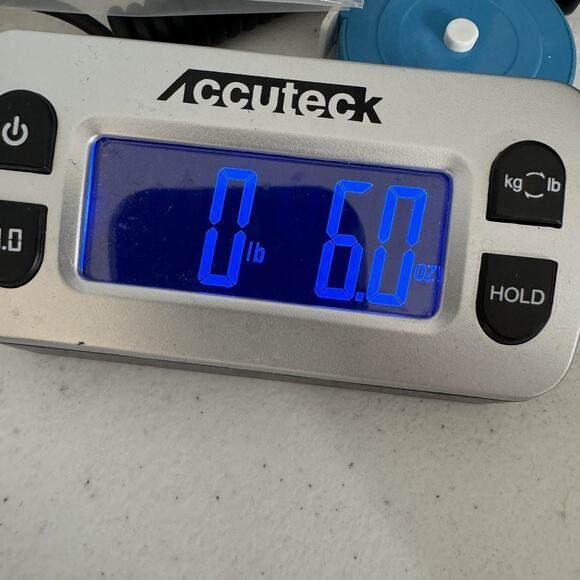 Michelle McDowell Reid Ruffle Neck Top Sz L Navy Blue Preppy Travel Staple NEW - Picture 10 of 10